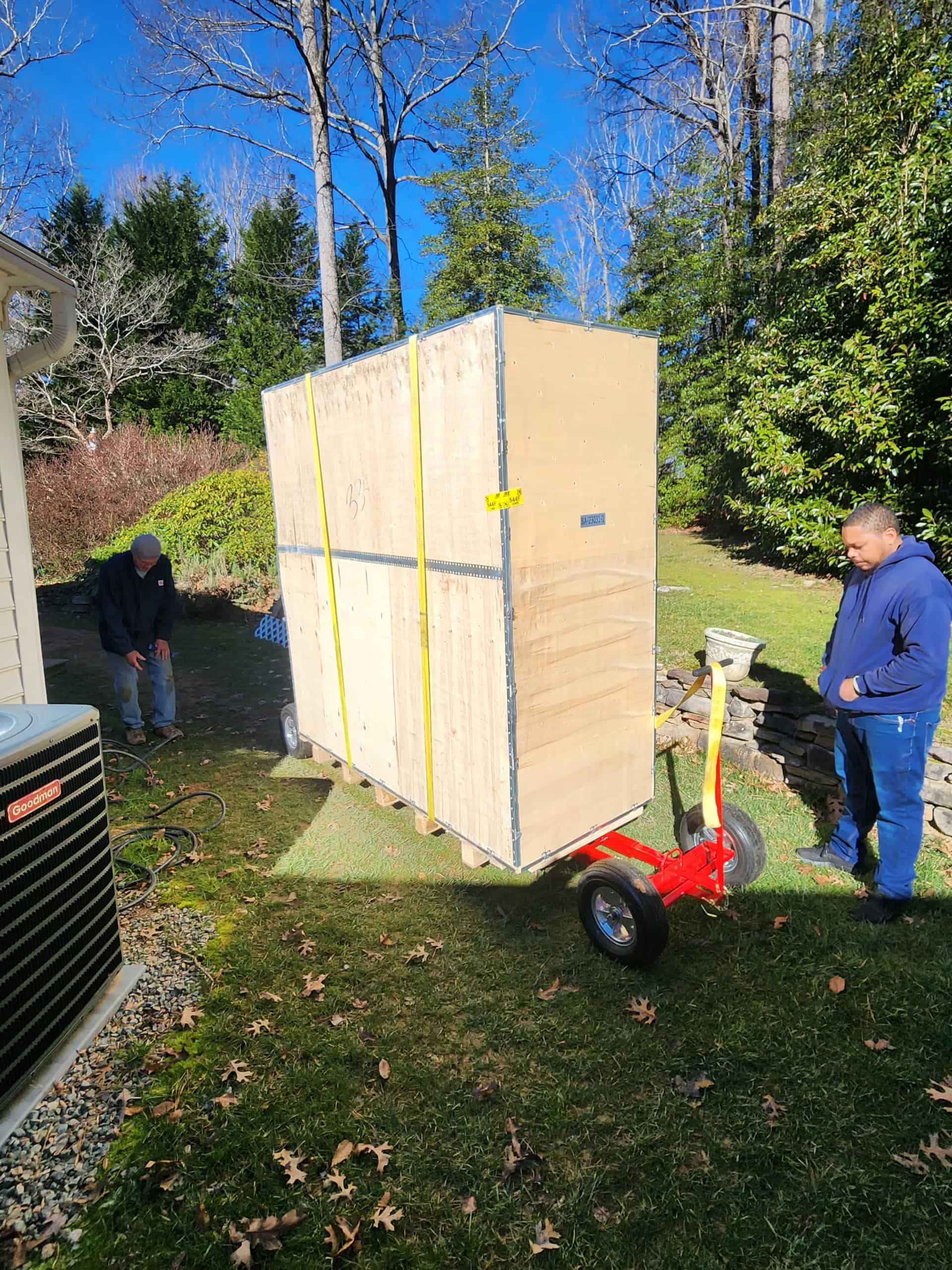 STAR Movers preparing items for move